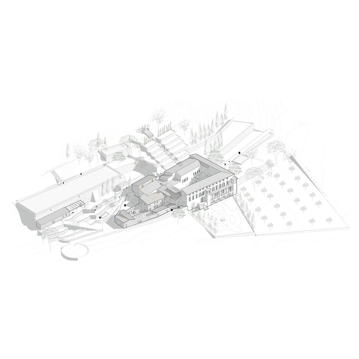 Refugi de muntanya i escola de margers a Raixa, Bunyola.